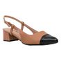 Scarpin-Bege-e-Preto-Verniz-Frontal-|-Comfort-Tamanho--36---Cor--AMENDOA-0